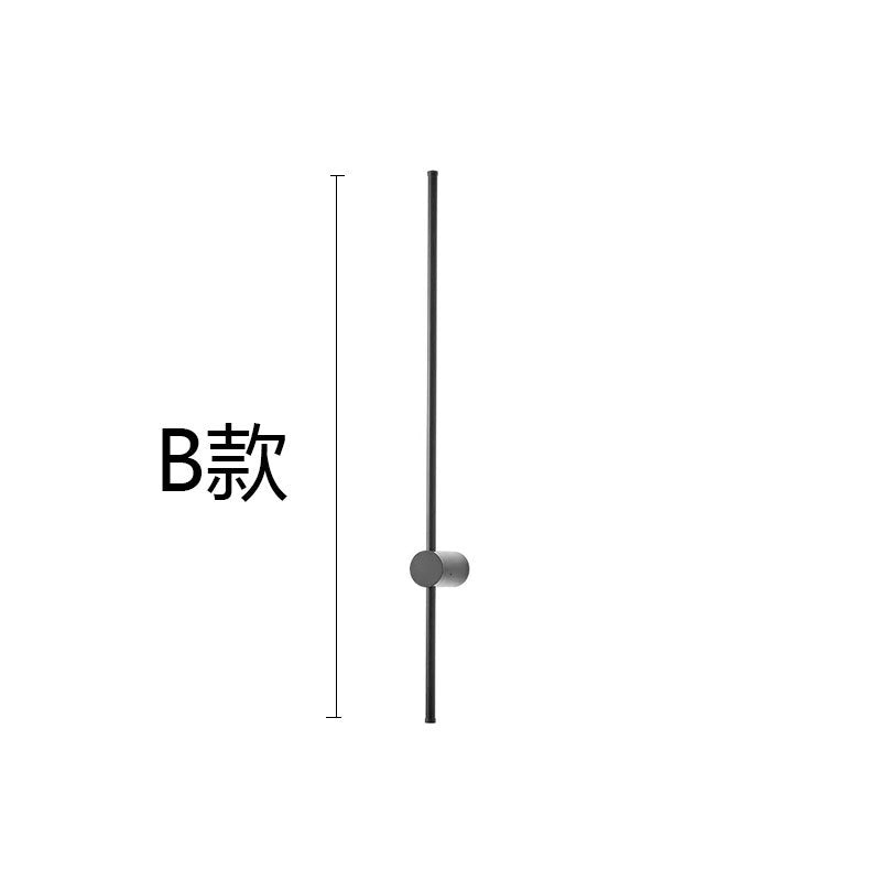 Nordic LED Linear Wall Light for Bedroom & Hotel Decor