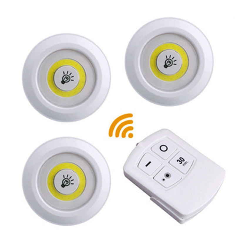 Wireless Remote Control COB Touch Lamp with Warm Light