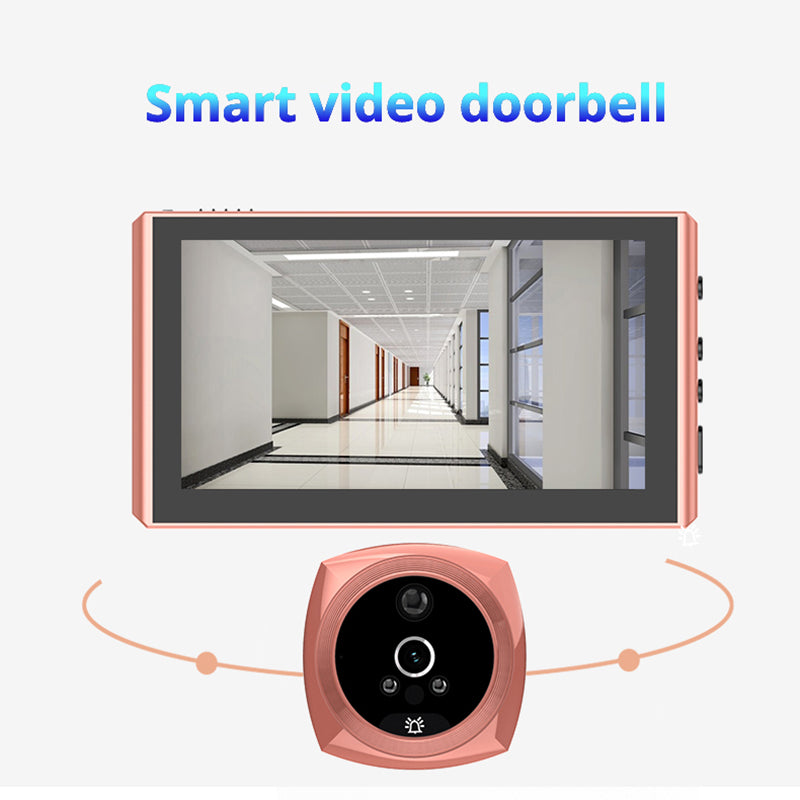 Ultra-Thin Smart Video Doorbell with Home Surveillance
