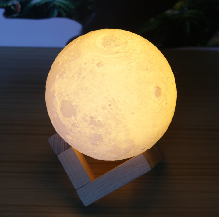 Touch Control Dual Color Moonlight LED Lamp