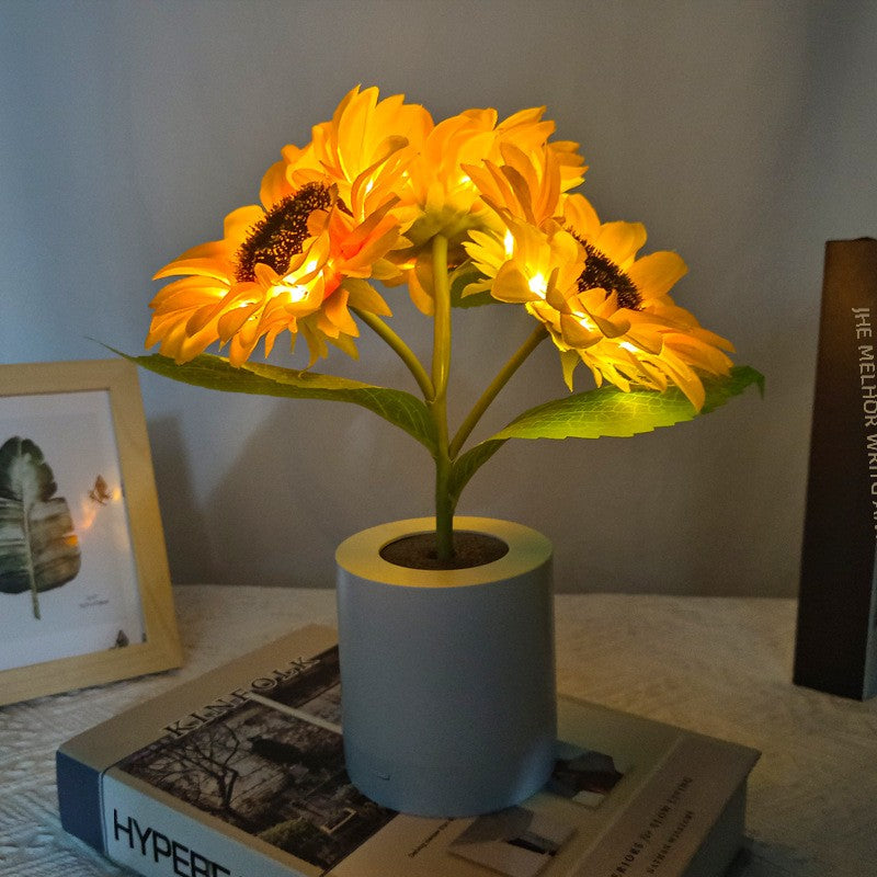 SunGlow — Sunflower LED Rechargeable Night Light