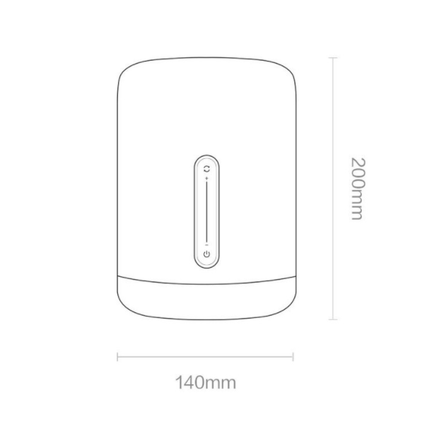 Xiaomi Mijia Bedside Lamp 2 with Voice Control