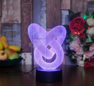 TouchGlow 3D — Touch Control Colour LED Night Light