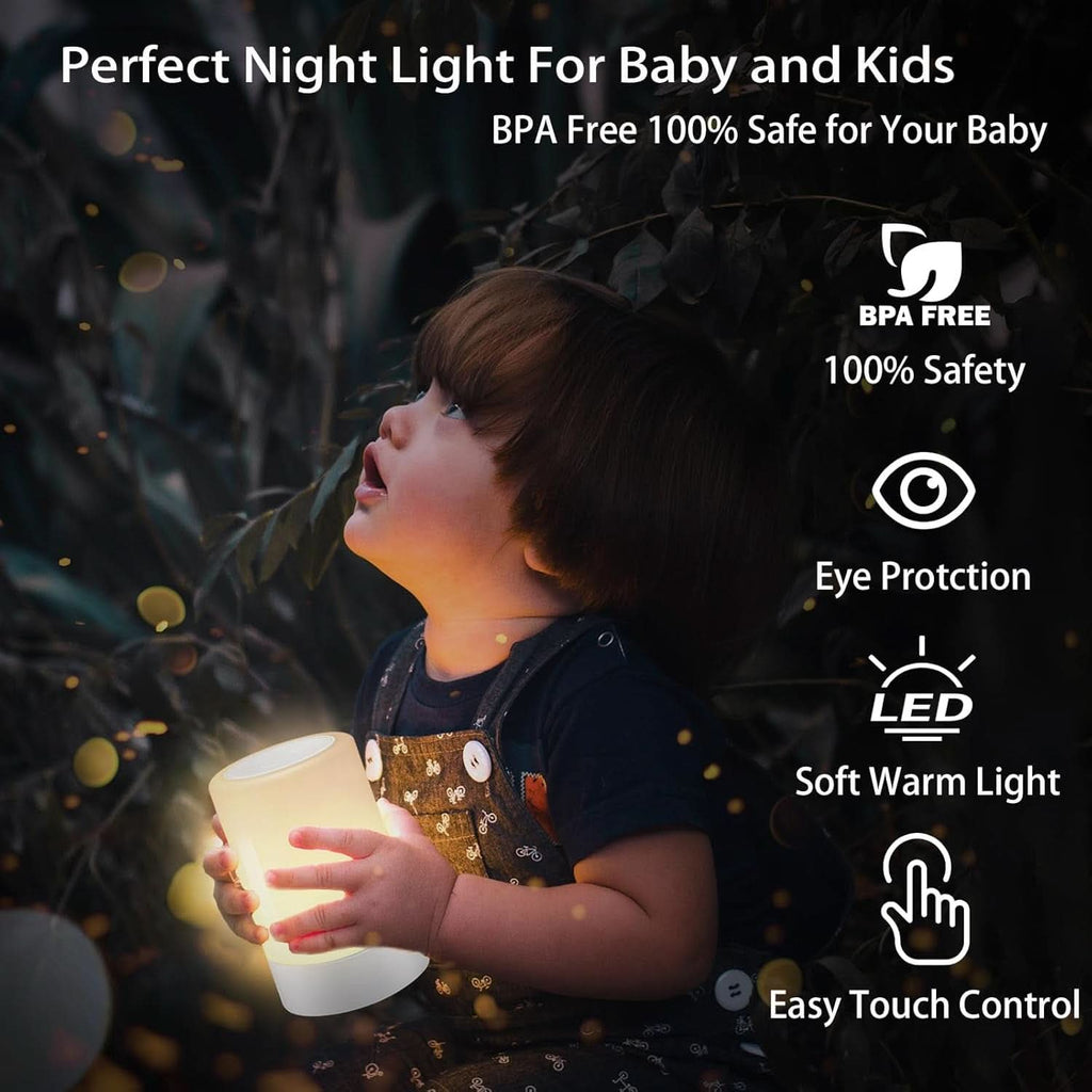 Nursery Night Light USB Rechargeable Illuminating Lamp-1