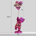 Luxury Electroplated Balloon Bear Decor for Home