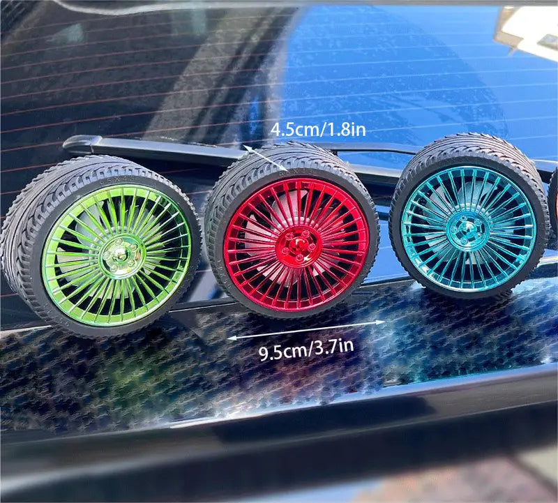 Portable USB Charging Tire Fan for Office and Travel