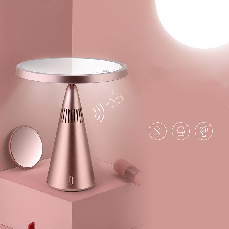GlowMirror — Smart LED Makeup Mirror with Speaker