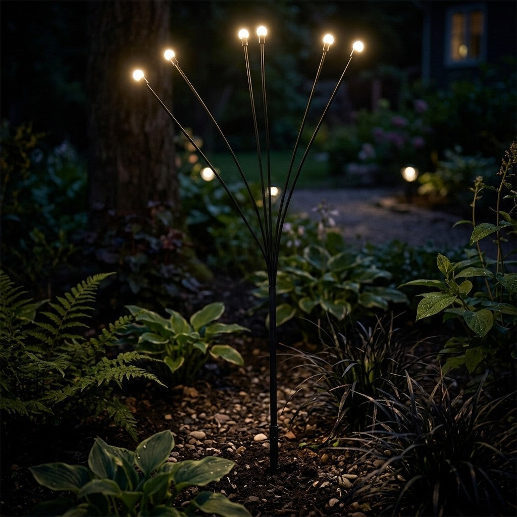 FireflyGlow — Solar LED Firefly Garden Light