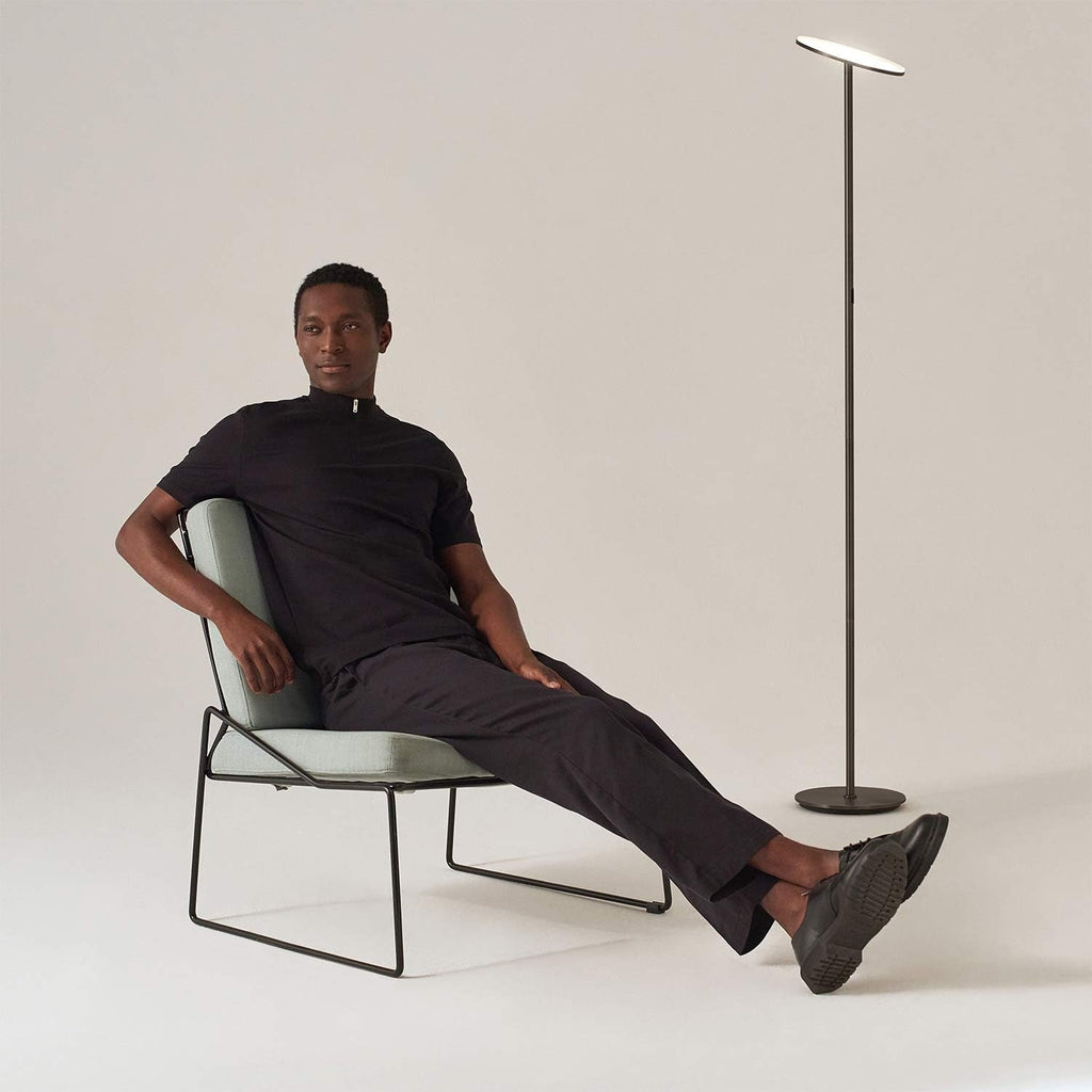 Bronze Sky LED Floorstanding Lamp Torchiere Dimmable-4