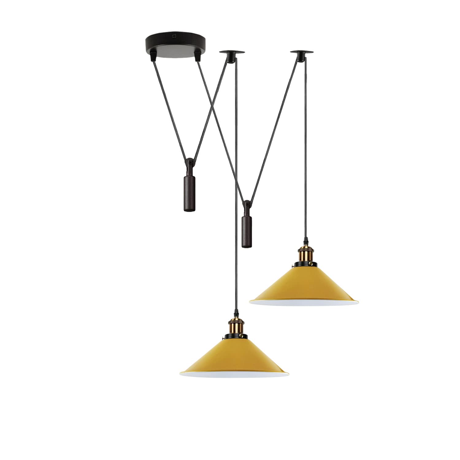 2 Light Spider Pendant Hanging Lamp ~6507
