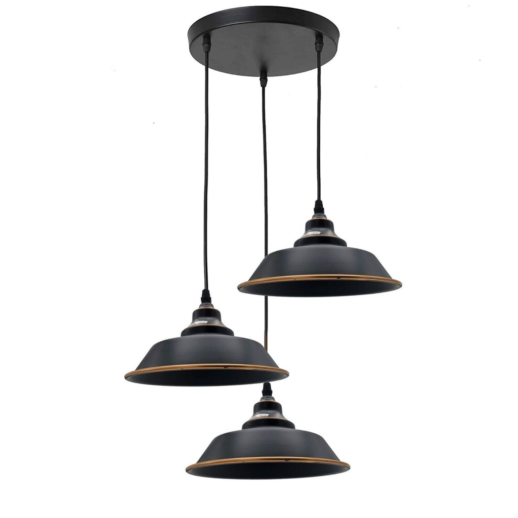 Vintage 3 Pendant Light ~6779