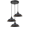 Vintage 3 Pendant Light ~6779
