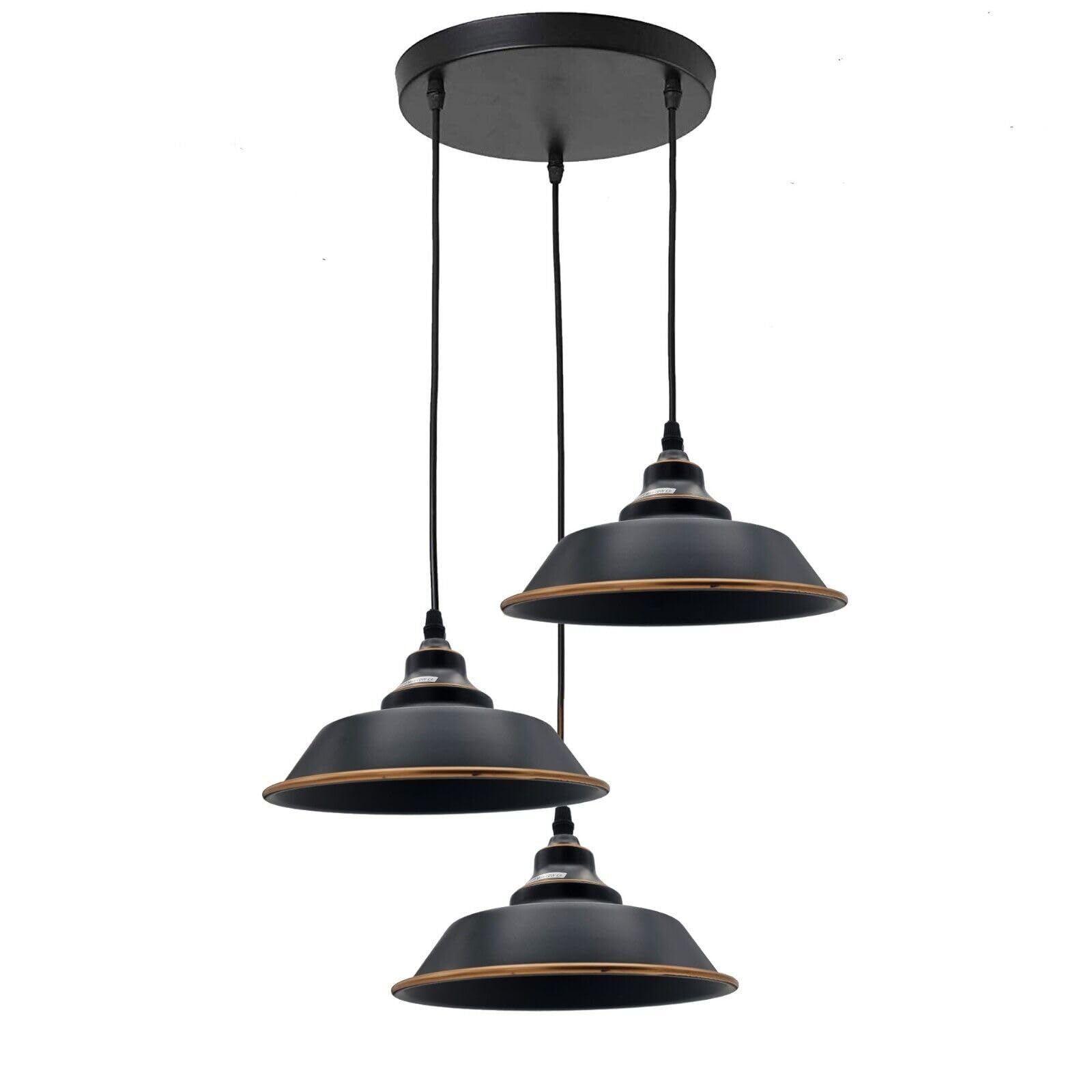 Vintage 3 Pendant Light ~6779