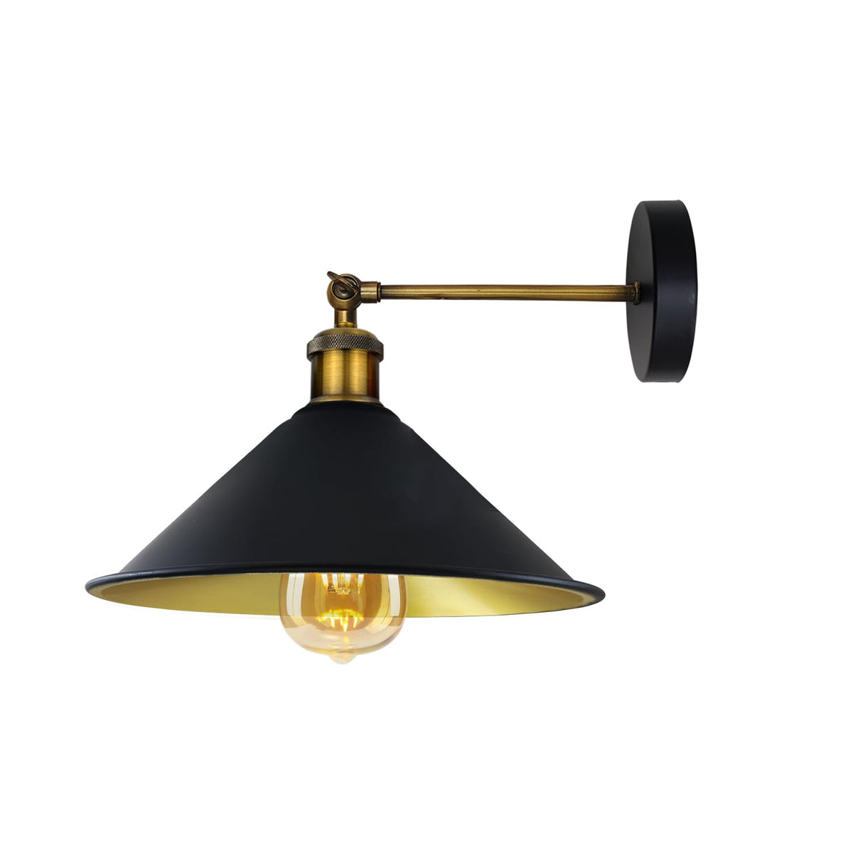Industrial Indoor Wall Light Metal ~6347-10