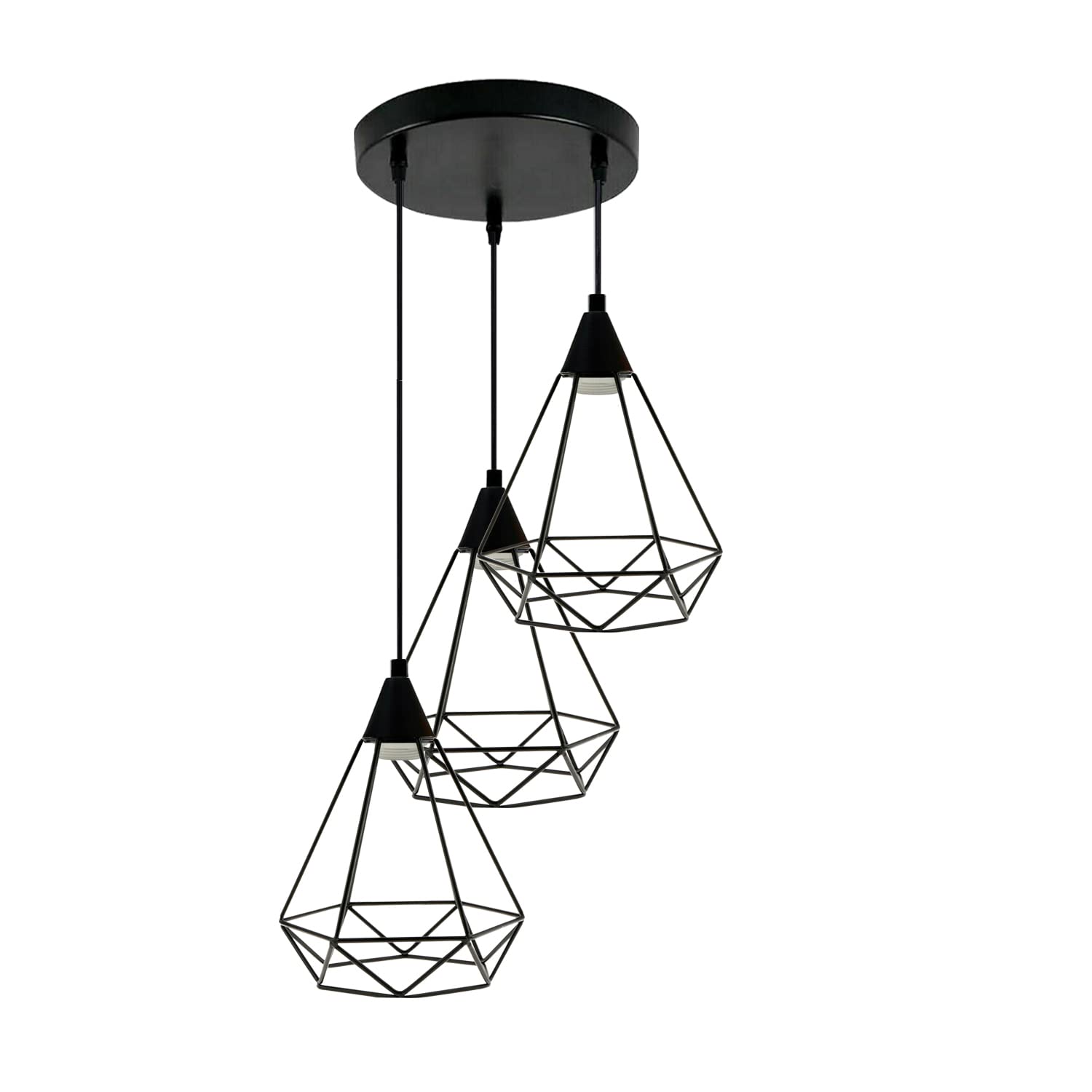 Industrial Metal Ceiling Pendant Lamp ~6354-3