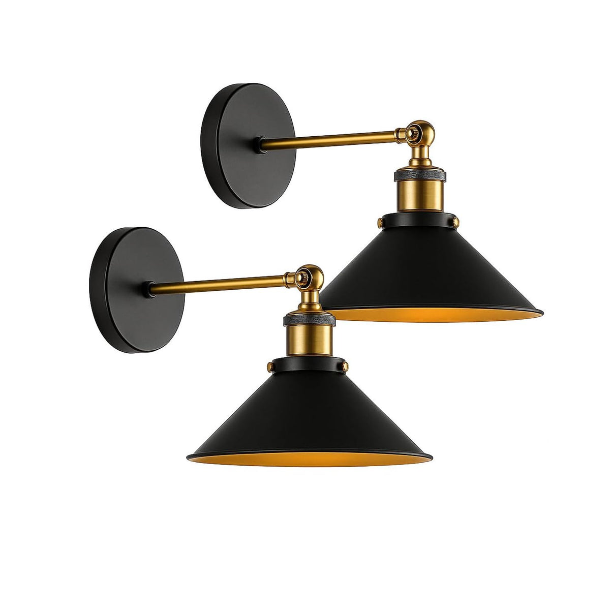 Industrial Metal Wall Sconce LED Light Fixtures ~ 6278-11