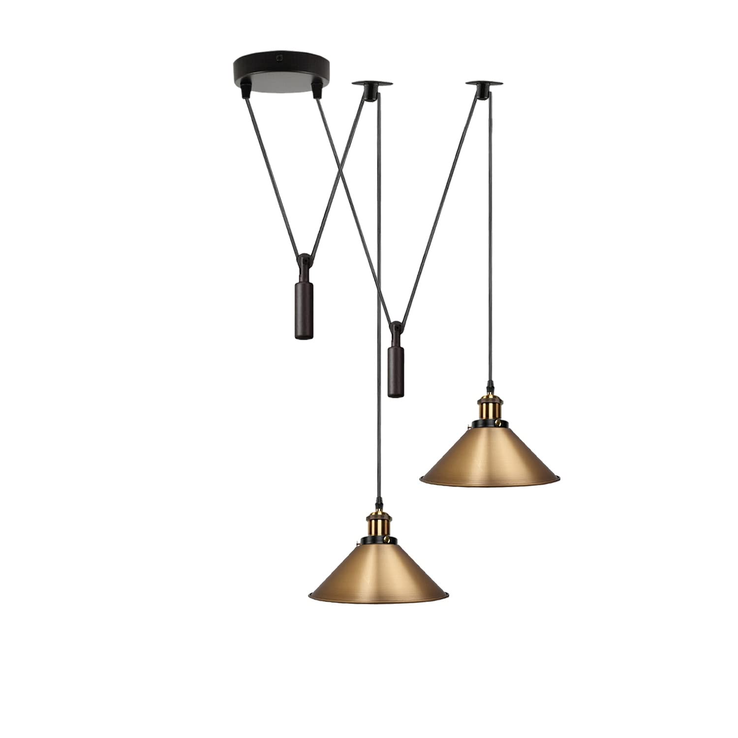 2 Light Spider Pendant Hanging Lamp ~6507