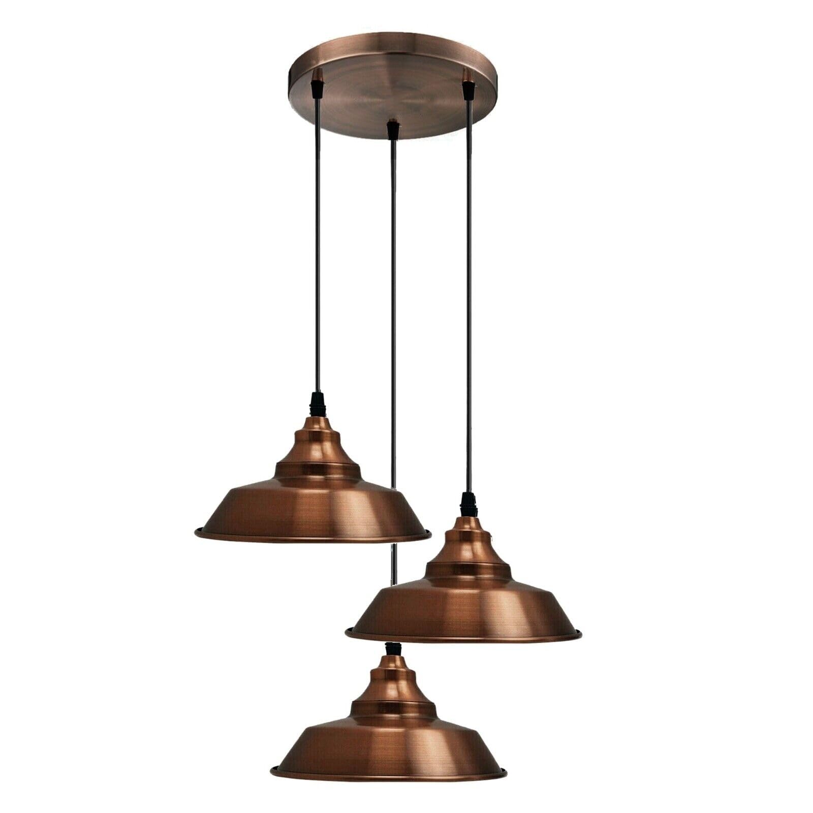 Vintage 3 Pendant Light ~6779