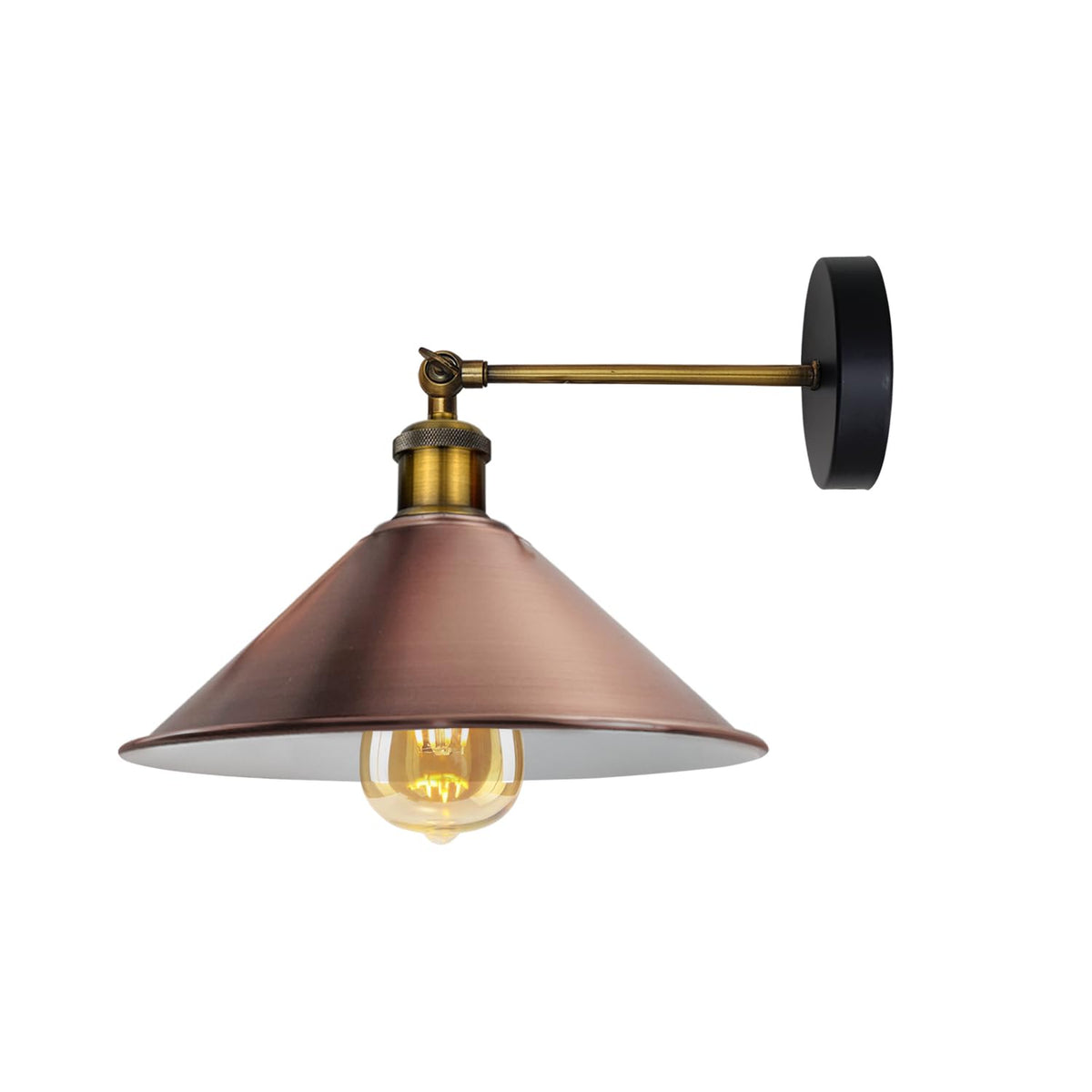 Industrial Indoor Wall Light Metal ~6347-7