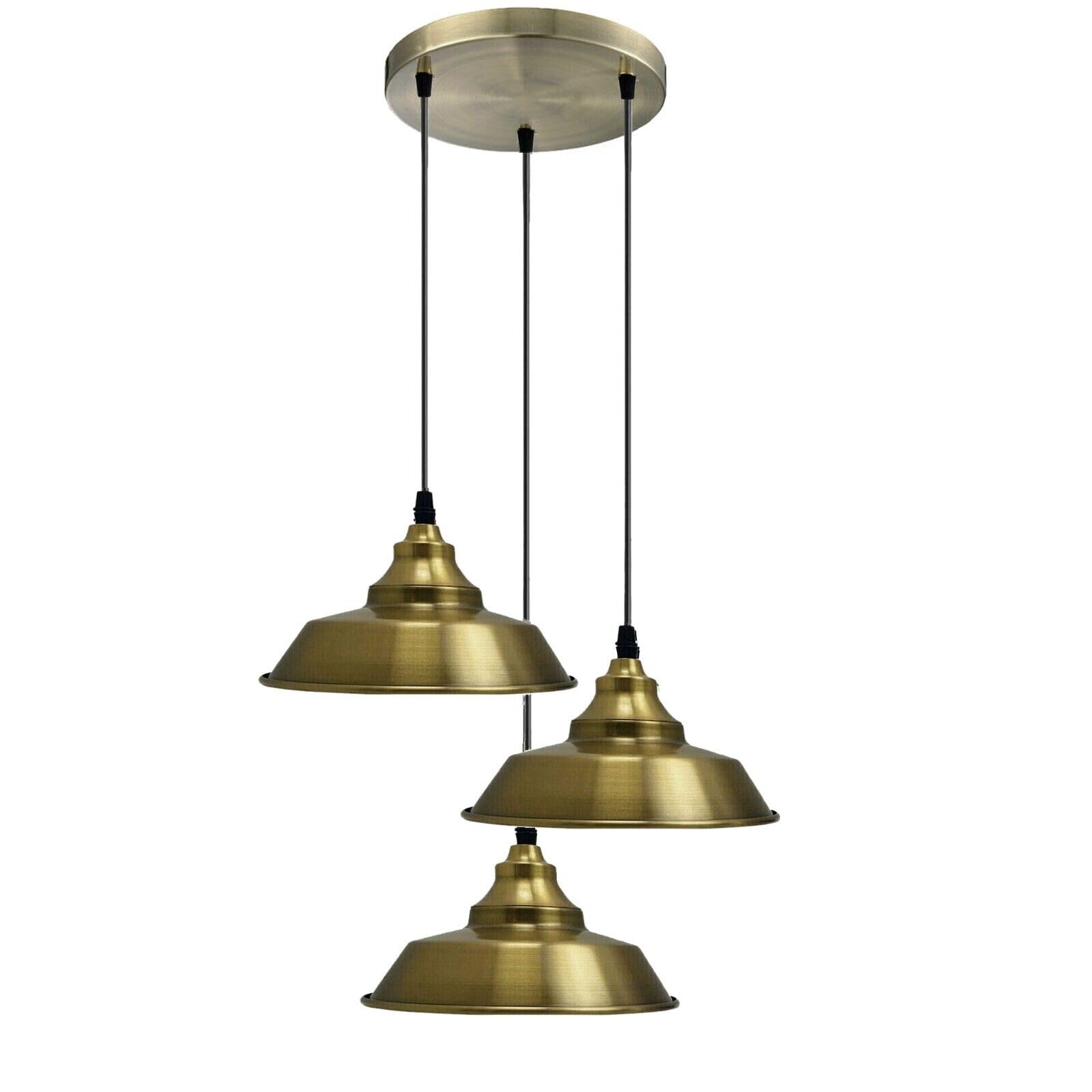Vintage 3 Pendant Light ~6779