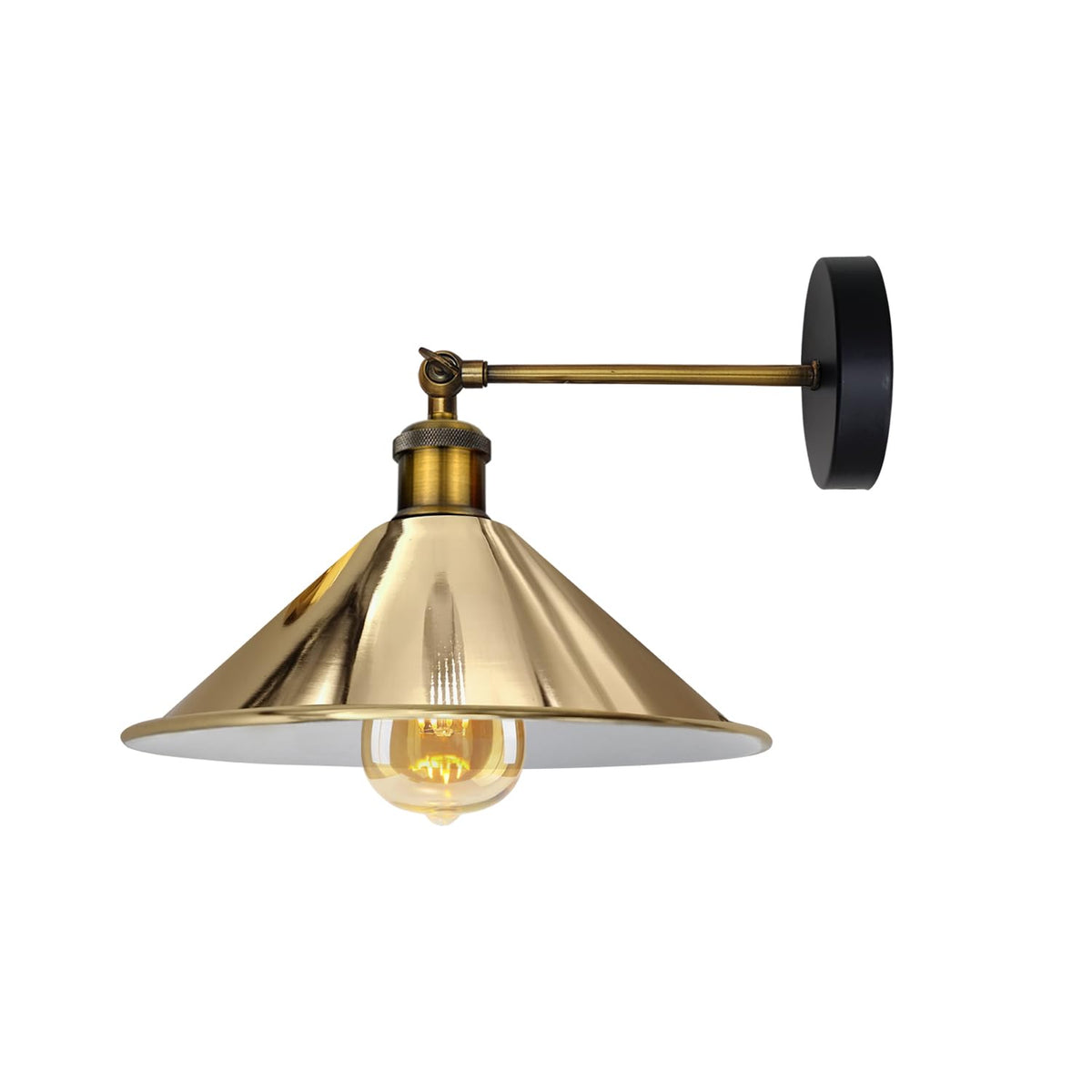 Industrial Indoor Wall Light Metal ~6347-8