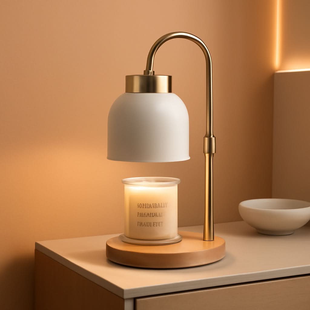 Adjustable Candle Warmer Lamp With Programmable Dimmer-0
