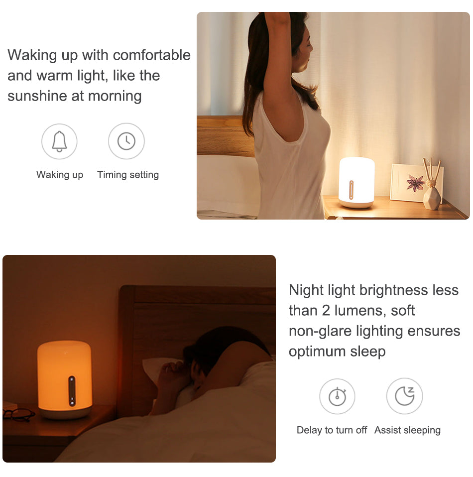 Xiaomi Mijia Bedside Lamp 2 with Voice Control