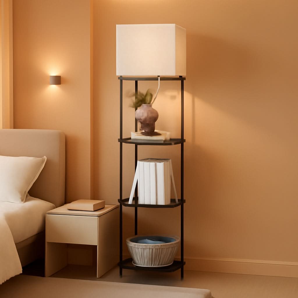 Corner Floor Lamp Three Color Temperature Lighting-0