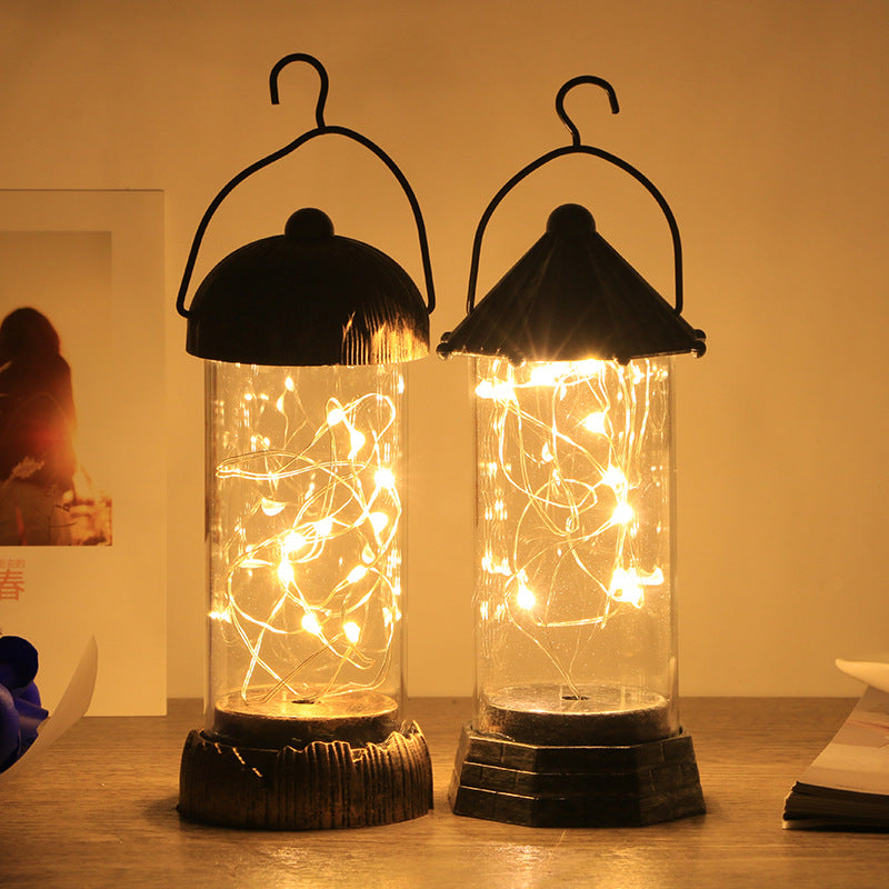VintageLux — Retro Pendant Table Lamp