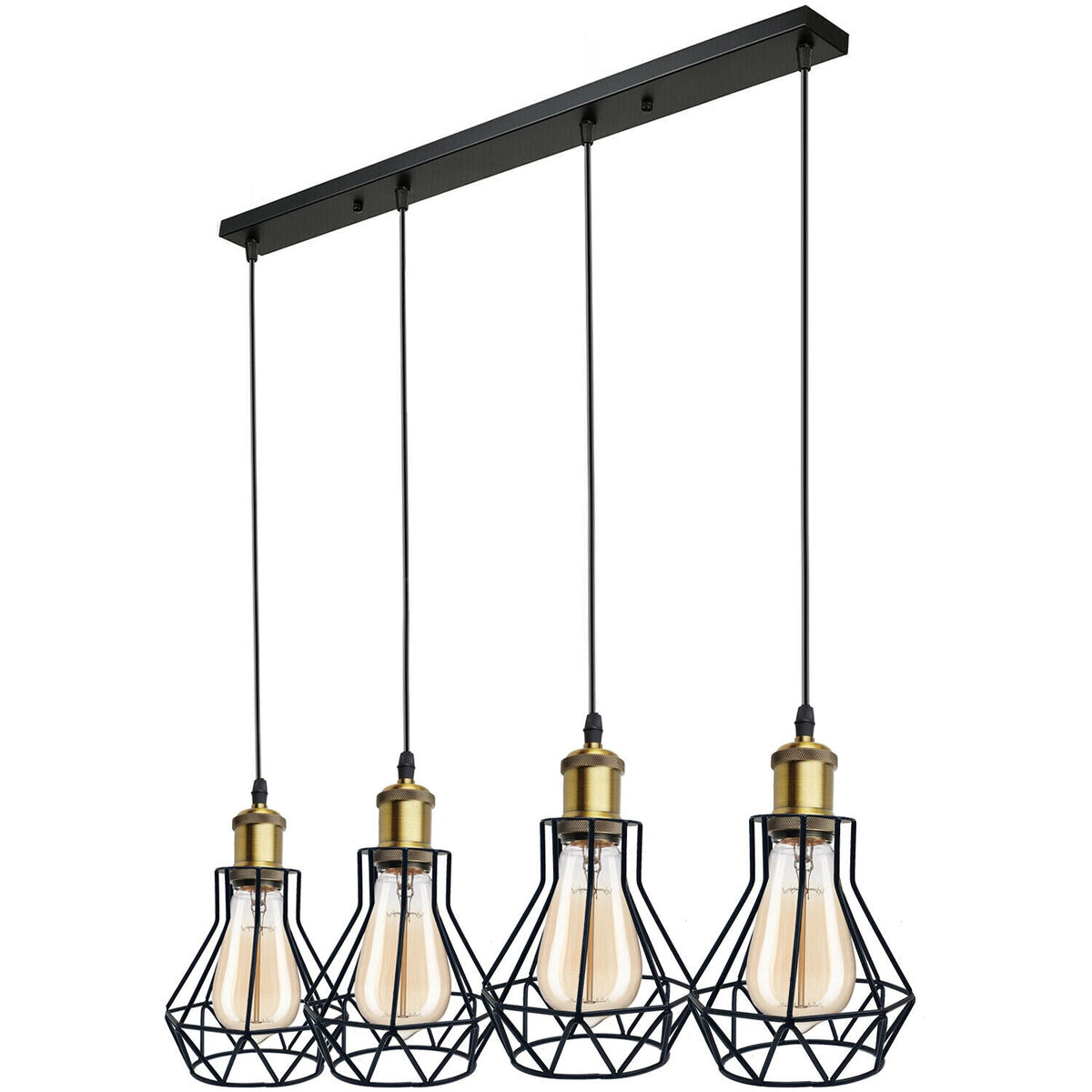 Cage 3 Light Pendant Lighting ~5660-6