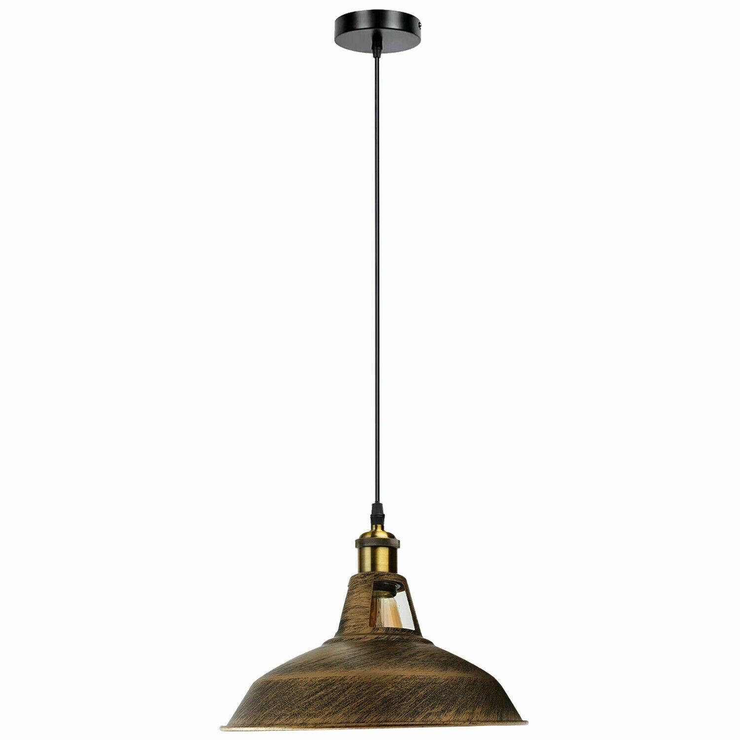 Metal Ceiling Pendant Light LED Modern Lamp Shade Hanging Lamp ~5870