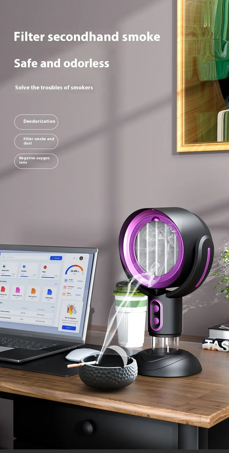 PureDesk — Portable Desktop Air Purifier