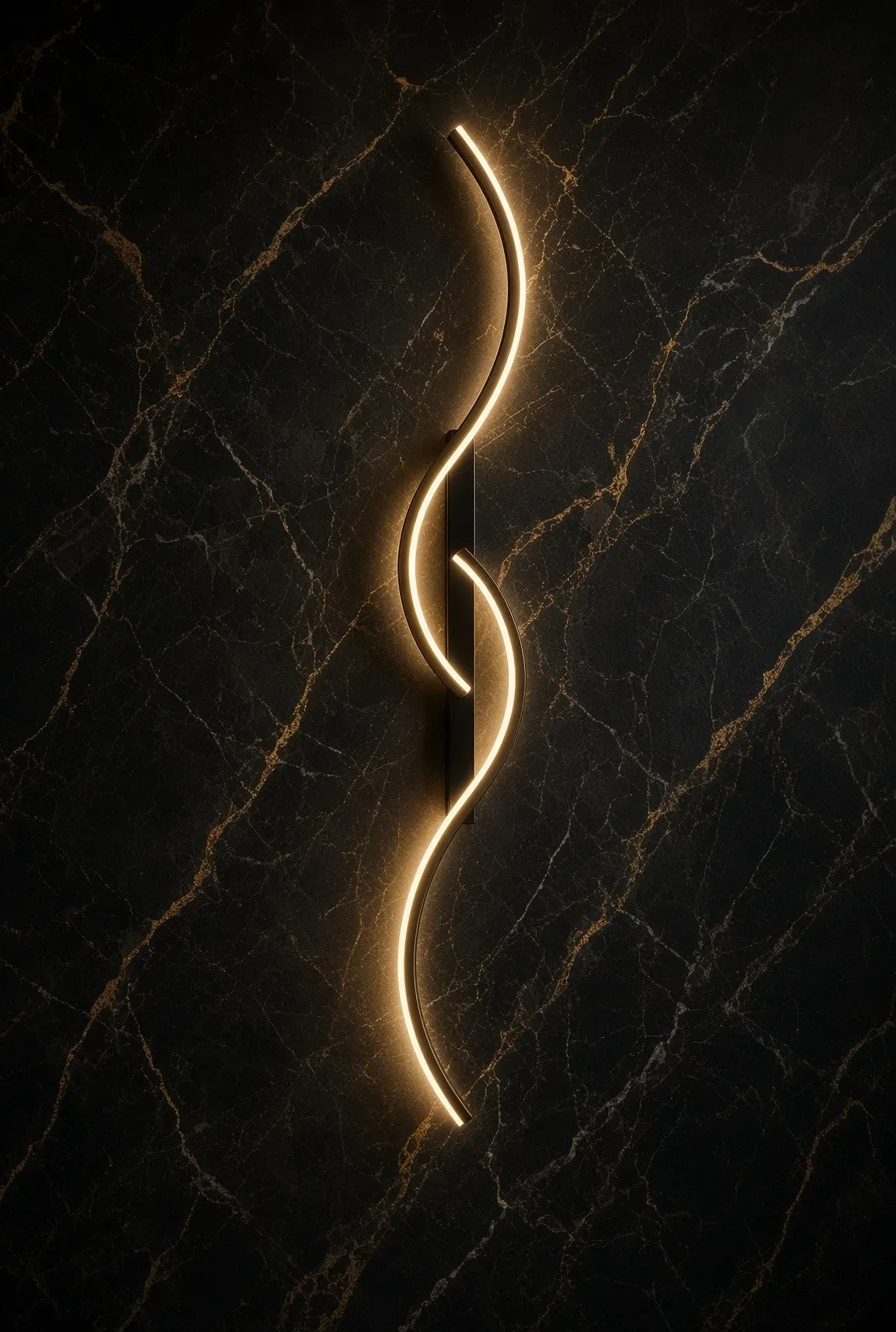 AuraWave — Minimalist LED Wall Light