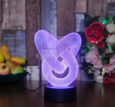 TouchGlow 3D — Touch Control Colour LED Night Light