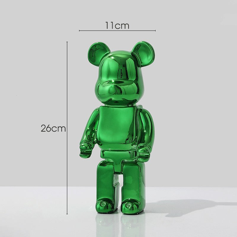NovaBear — Luxury Electroplated Balloon Bear Figurine