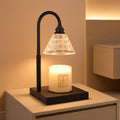 Candle Warmer Lamp With Dimmable Timers Matte Black-0