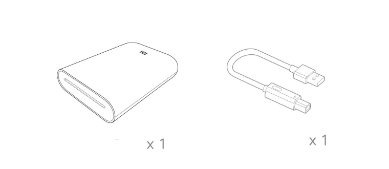 Xiaomi Pocket Photo Printer - Compact Wireless Device
