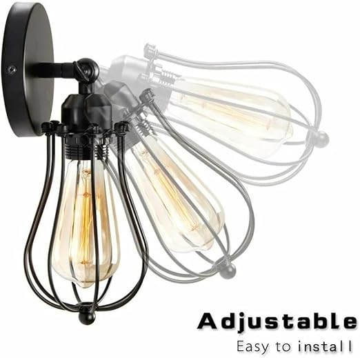 Vintage Industrial Sconce Lamps Modern Retro Wall Mounted Lights Lamp Fixture~2141-3