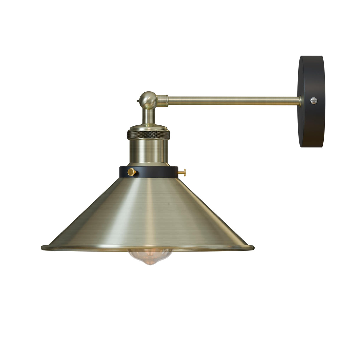 Industrial Indoor Wall Light Metal ~6347-9