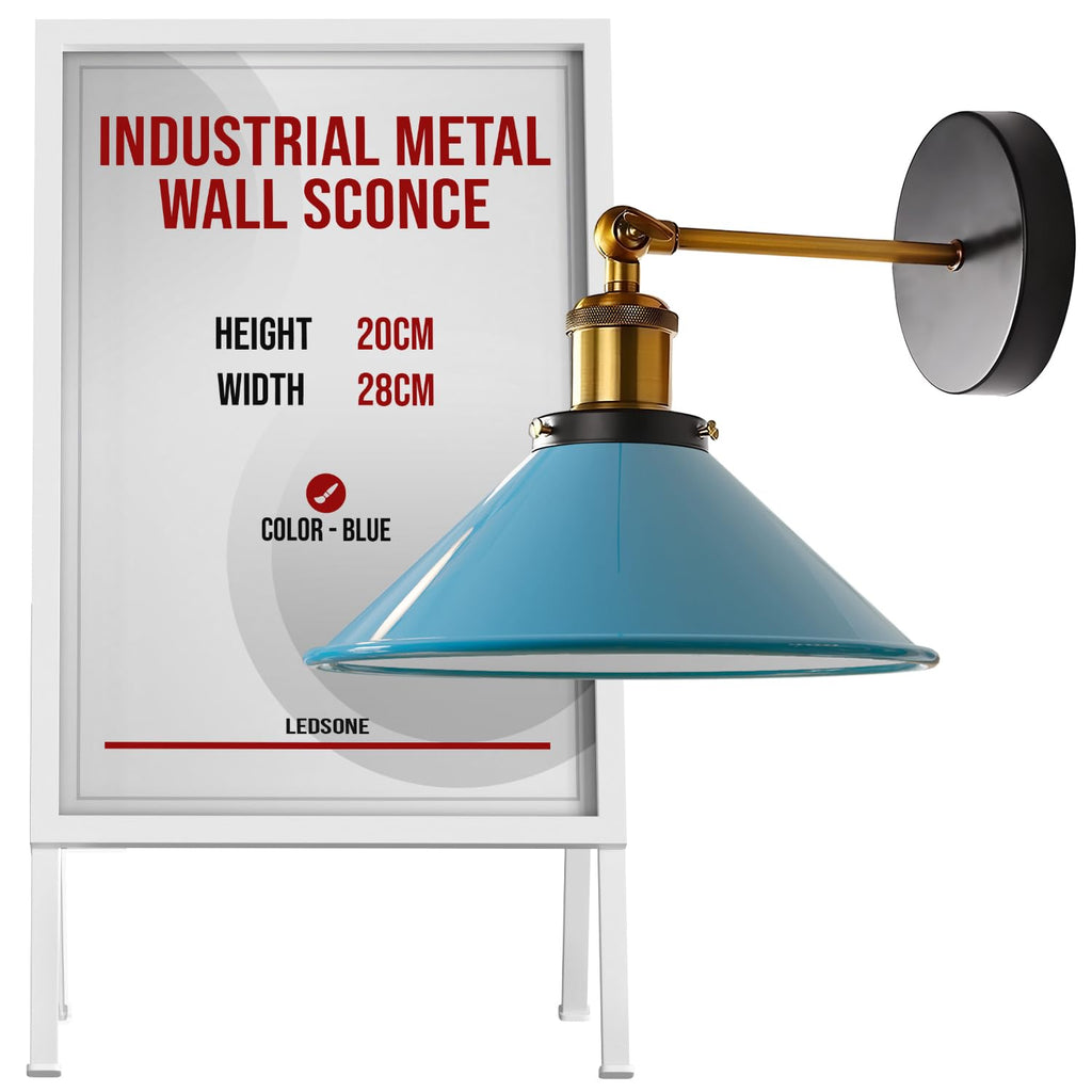Wall Sconce Light Metal Indoor Easy Fit Max 60W ~6276-4