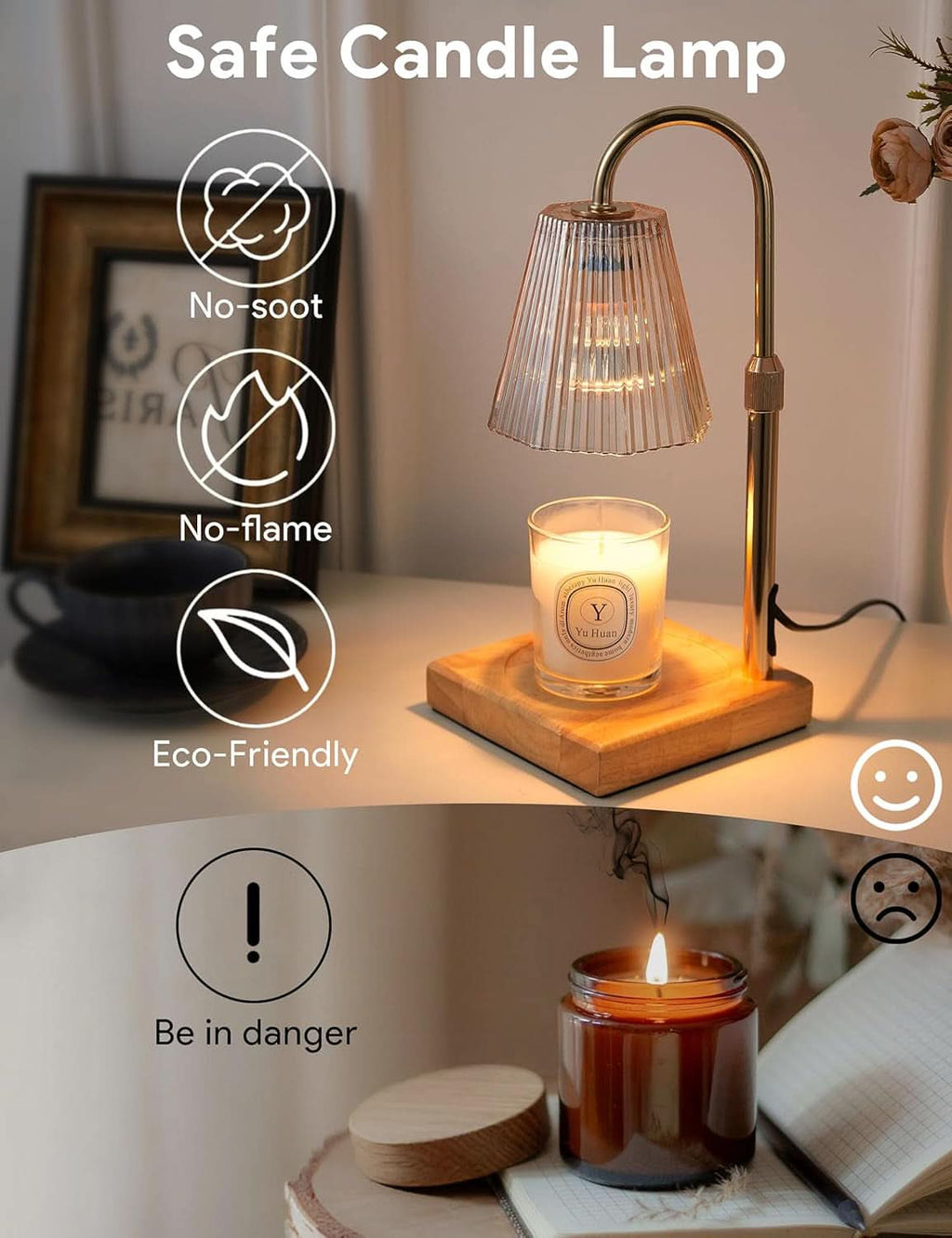 Candle Warmer Lamp With Timer Dimmable Functionality-1