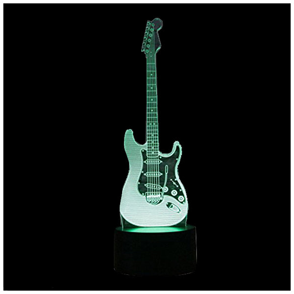 BassGlow — 3D Bass Guitar LED Night Light