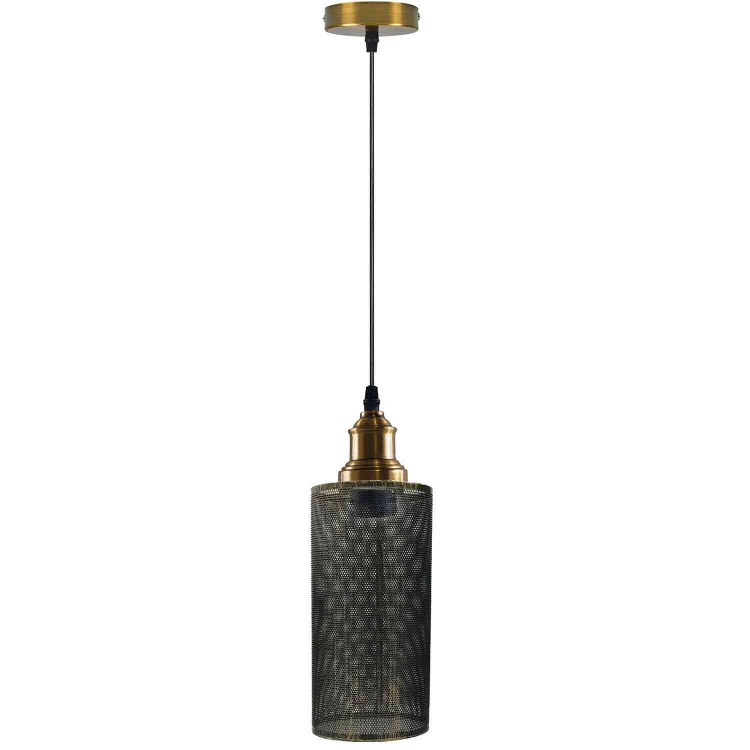 Industrial Metal Cage Pendant Ceiling Lamp Light~1316-5
