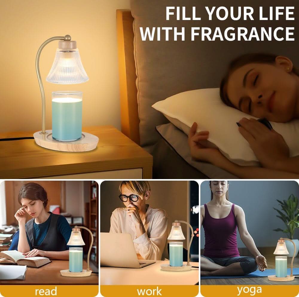 Candle Warmer Lamp With Digital Programmable Timer-4