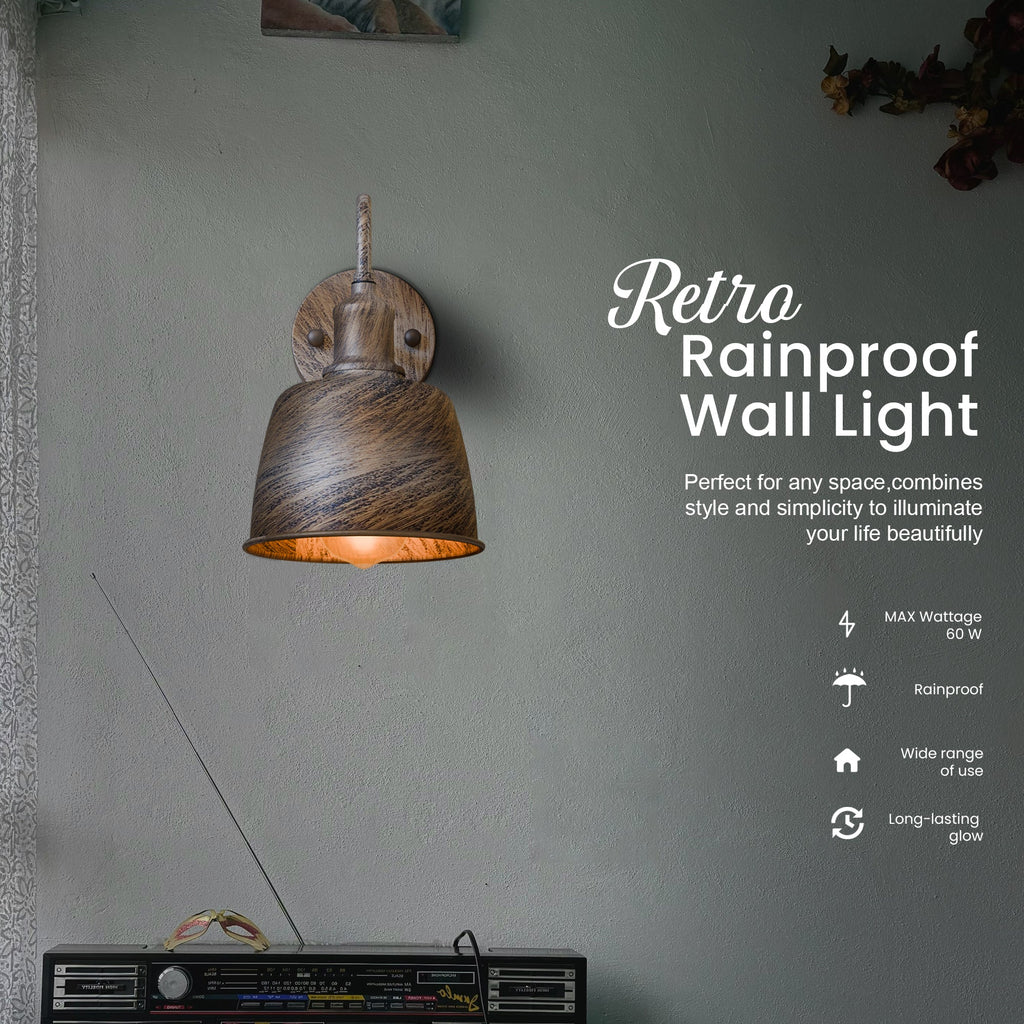 Rainproof Outdoor wall Ligh E27 Metal~5522-1