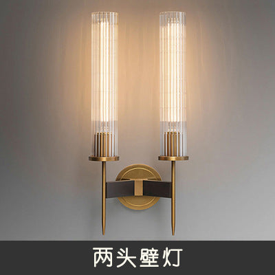 Modern American Copper Wall Light for Home Decor