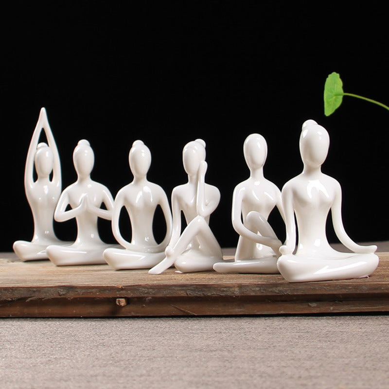 NovaZen — Abstract Yoga Figurine