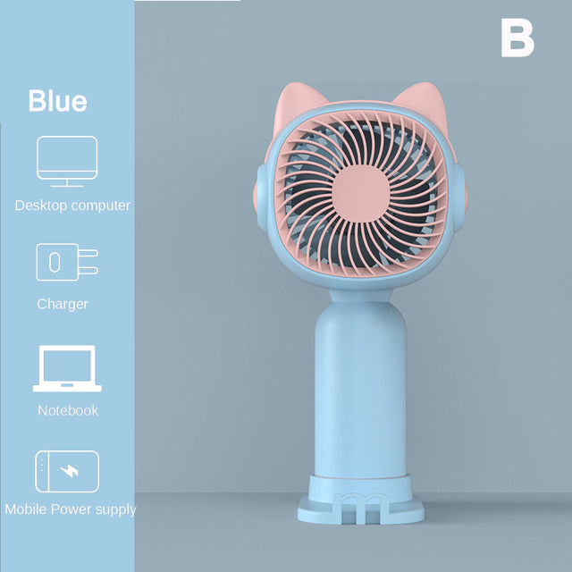 KawaiiBreeze — Mini Kawaii Handheld Fan