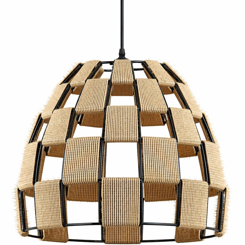 Woven Dome Pendant Shade E27 32.5cm ~6832-0