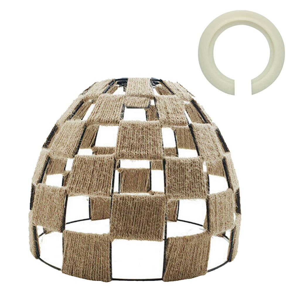 Woven Dome Pendant Shade E27 32.5cm ~6832-4